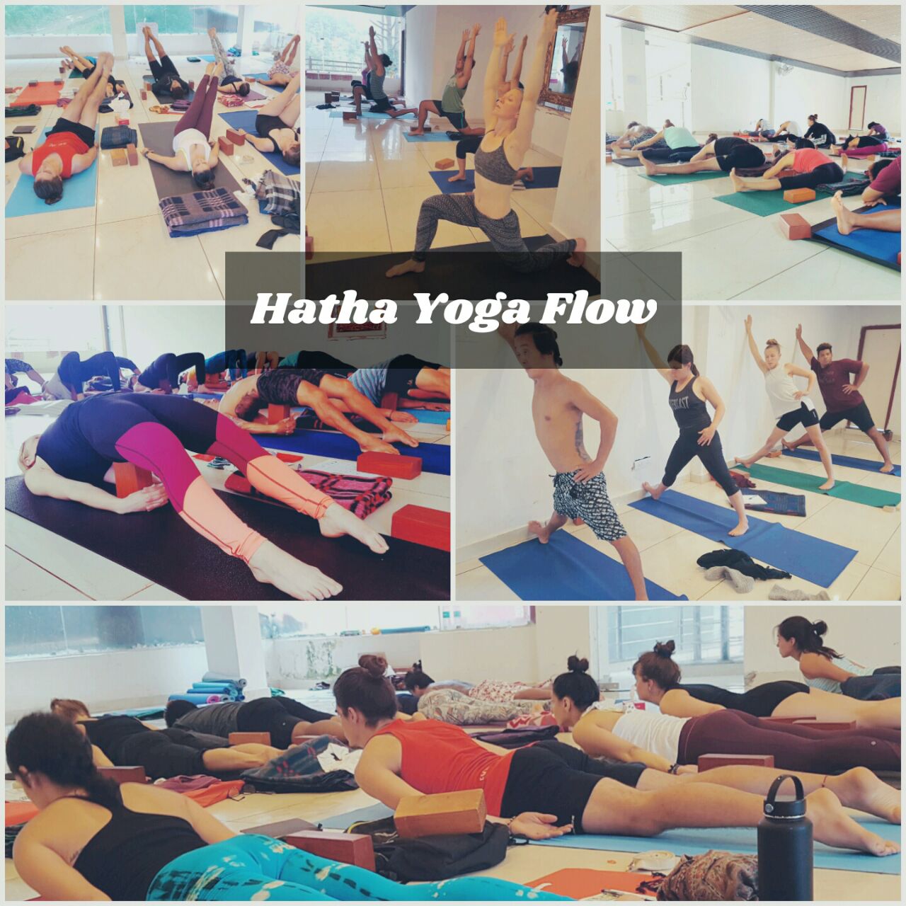 Hatha yoga flow